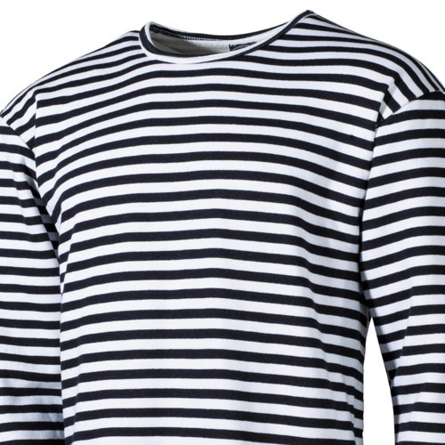 Preview: Russian navy shirt, long-sleeved winter with brushed, fluffy inside